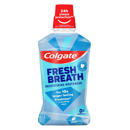 Colgate Breathtaking Fresh Breath Mouthwash 500ml