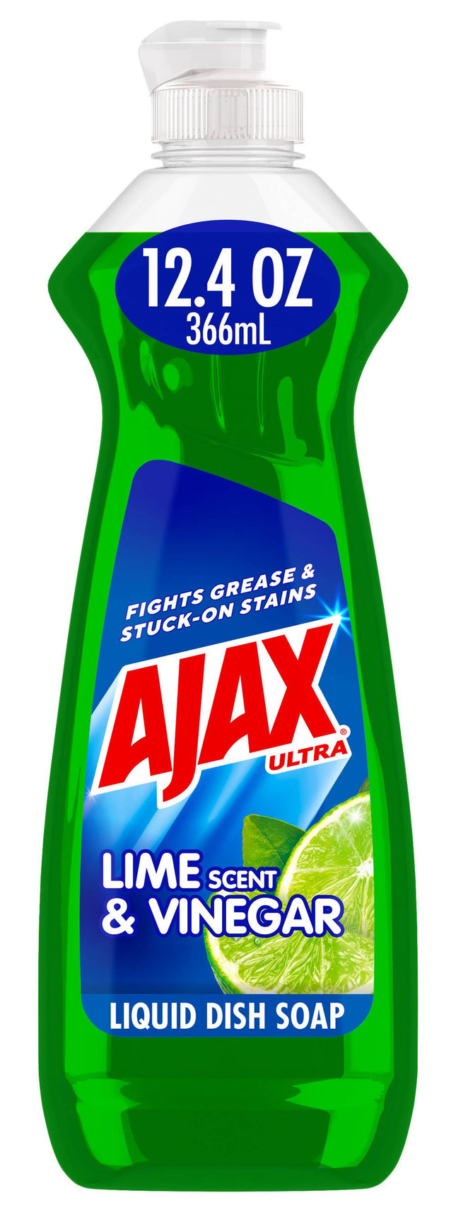 Ajax Dish Washing Liquid Lime & Vinegar 12.4oz