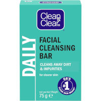 Clean & Clear Facial Cleansing Bar 75g