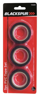 Blackspur  PVC Tape 3pk