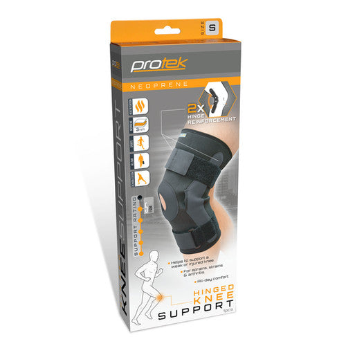 Protek Neoprene Hinged Knee Support Medium