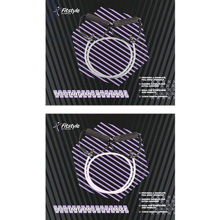 Fitstyle Resistance Band with Handle 143cm