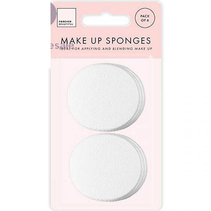 FOREVER BEAUTIFUL MAKE UP SPONGES 6 PACK