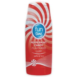 Fun Time Peppermint Candy Flavoured Lube 75ml