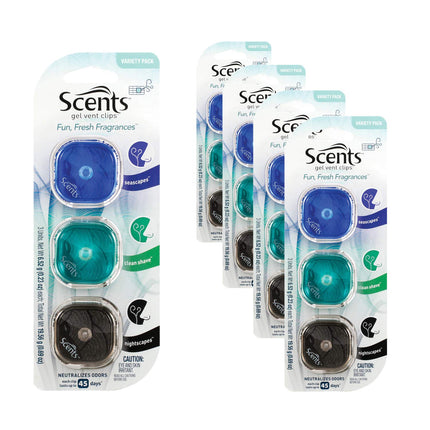 Scents Gel Vent Clips