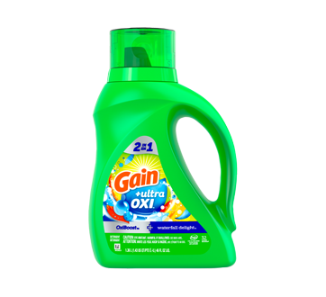 Gain Laundry Detergent Ultra Oxi Waterfall 1.36L