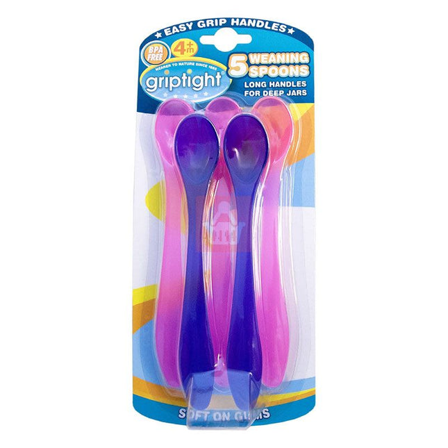 Griptight Weaning Spoons 5pk