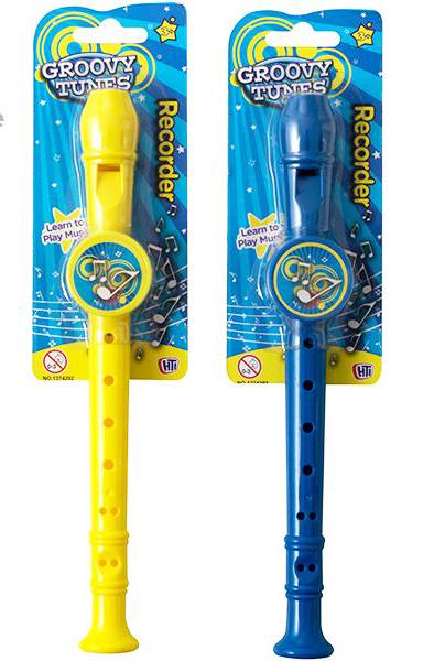 Groovy Tunes Recorder Assorted Colours