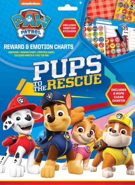 Paw Patrol Reward & Emotions Chart