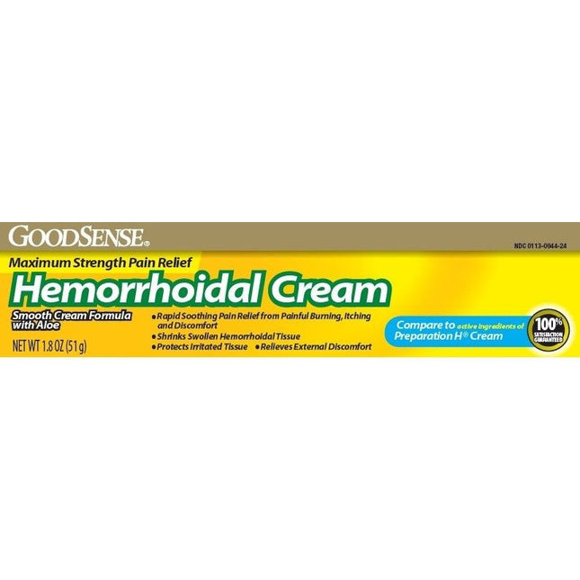 Hemorrhoidal Cream 1.8oz