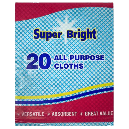 Super Bright All- Purpose Cloths 20pk