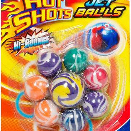 Hot Shots Hi-Bounce Jet Balls 8pk