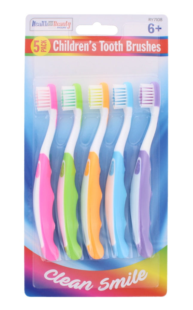 Health & Beauty Children's Tooth Brushes 6+ 5's