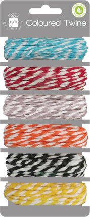 Giftmaker Coloured Twine Asst Colours