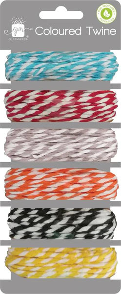 Giftmaker Coloured Twine Asst Colours