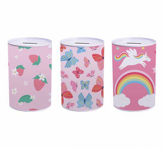 Hoot Girls Money Tin Asst