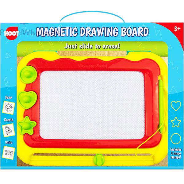 Hoot Magnetic Drawing Board Playset