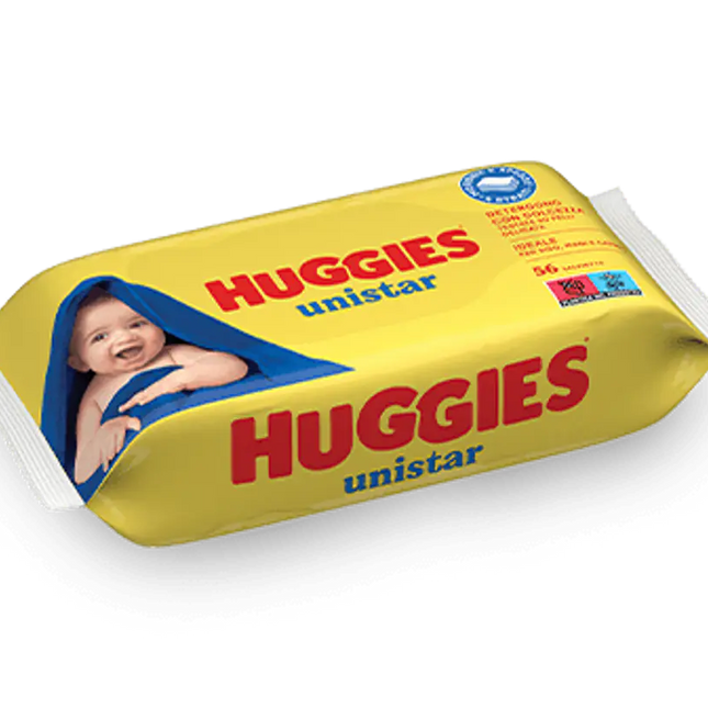 Huggies Wipes Unistar 56's