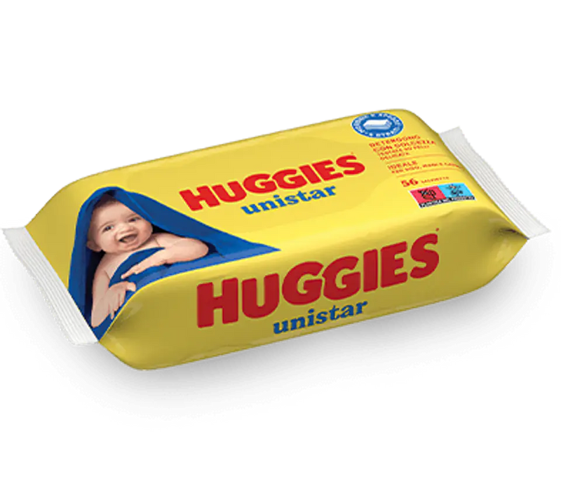 Huggies Wipes Unistar 56's