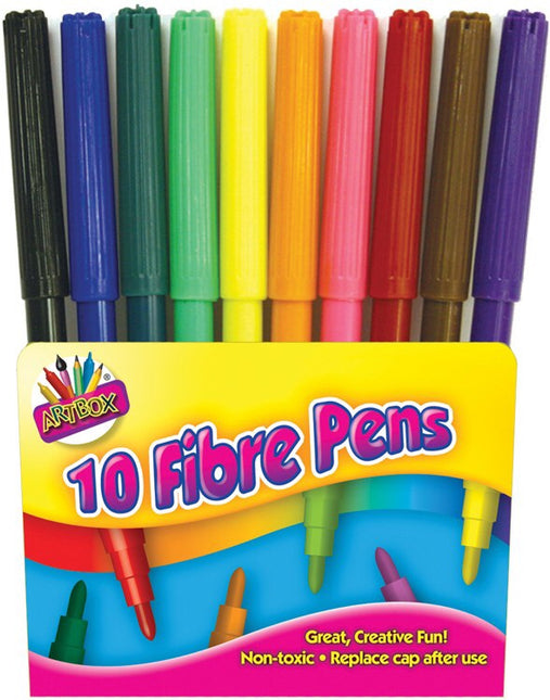 ArtBox Fibre Pens 10pk