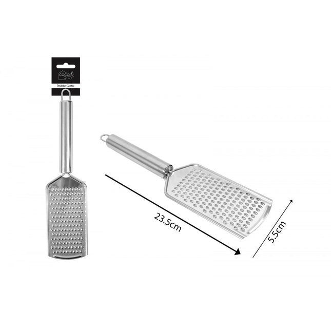 Coco & Gray Stainless Steel Paddle Grater 24cm