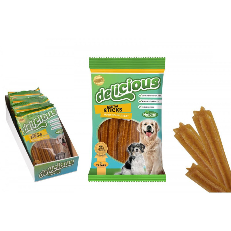 World of Pets Delicious Healthy Dental Sticks Pack Of 10