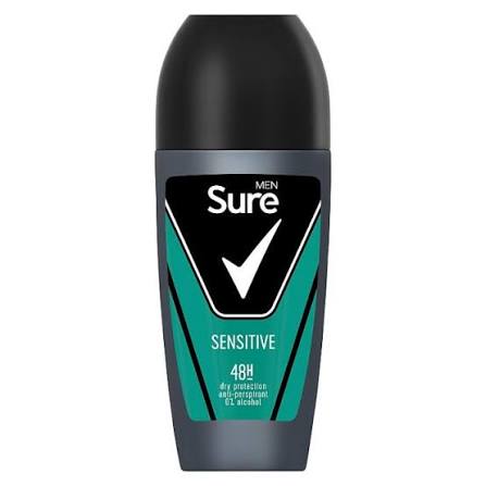 Sure Rollon Men's Sensitive 50ml