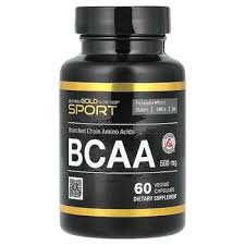 California Gold BCAA 500mg 60 Veg Caps