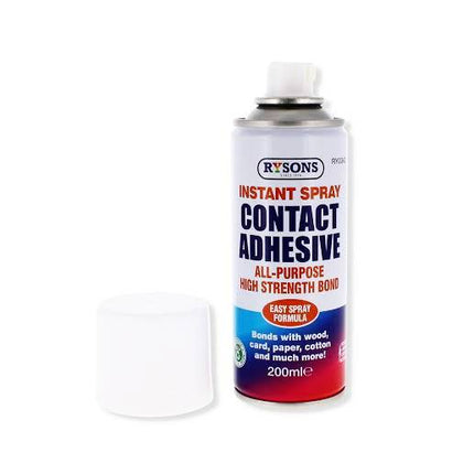 RYSONS INSTANT SPRAY CONTACT ADHESIVE