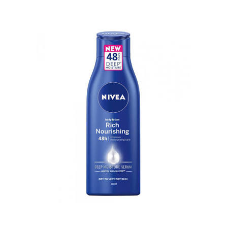 NIVEA BODY LOTIO 400ML RICH NOURISHING 72HR