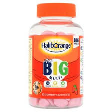 Haliborange The Big Multi S/Berry Softies 90's