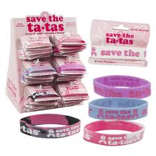 Save The Ta-Tas Elastic Bracelet