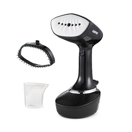 Geepas Black Handheld Garment Steamer 1500W
