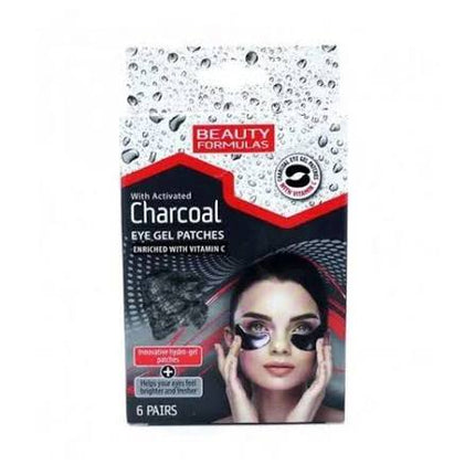 Beauty Formulas Charcoal Hydro-Gel Under Eye Patches 6's