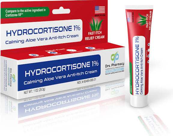 Drs. Pharmacy Hydrocortisone Cream 1% Anti-Itch 1oz