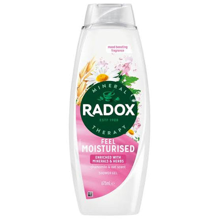 RADOX SHOWER GLEL 675ML FEEL MOISTURISED