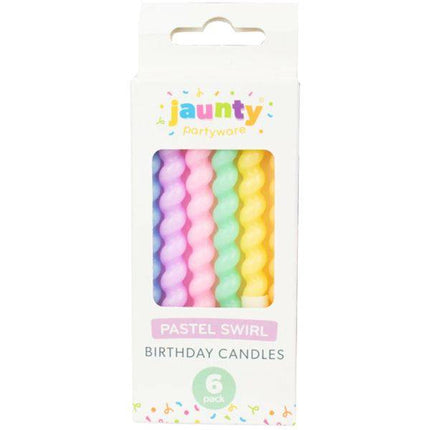 Jaunty Colourful Sprinkles Number Candle 1pk