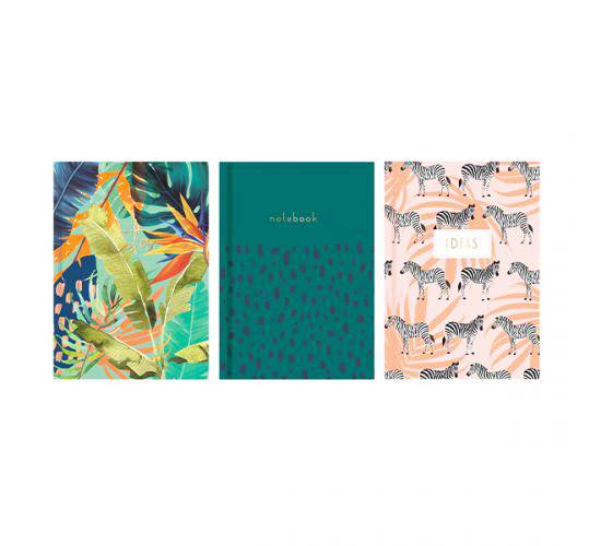 Just Stationery A6 Wild Hardback Notebook T6688