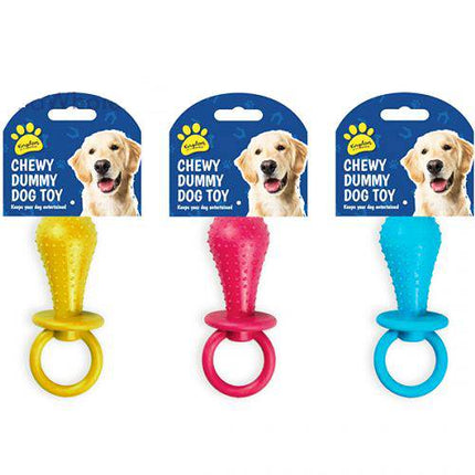 Kingdom Rubber Chewy Dummy Dog Toy