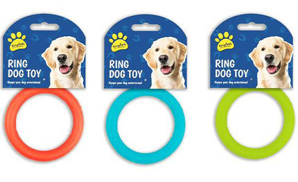 Kingdom Rubber Ring Dog Toy 15cm