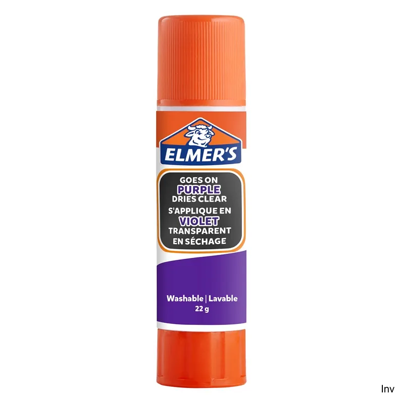 Elmer's Glue Stick Purple 22g