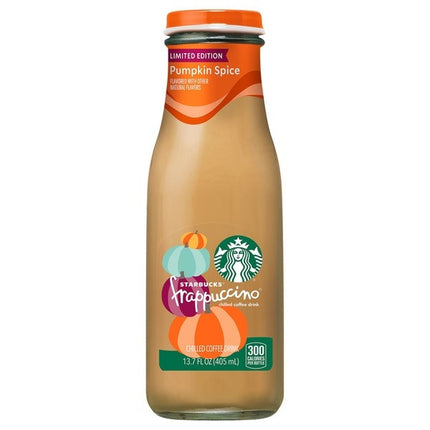 Starbucks Pumpkin Spice Frappuccino Chilled Coffee Drink 95oz