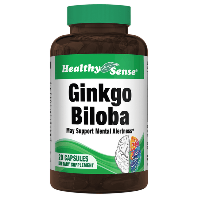 Healthy Sense Ginkgo Biloba Capsules 18's