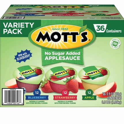 Motts Apple Sauce Variety Pack 3.2oz