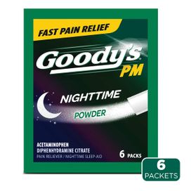 Goody's PM Nighttime Powder 6pk