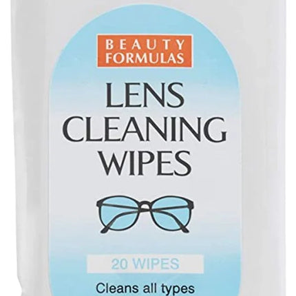 Beauty Formulas Lens Cleaning Wipes 20's