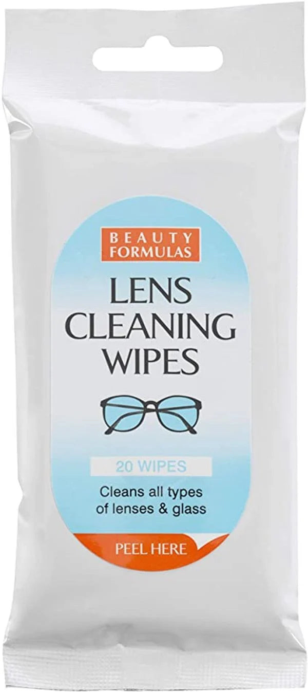 Beauty Formulas Lens Cleaning Wipes 20's