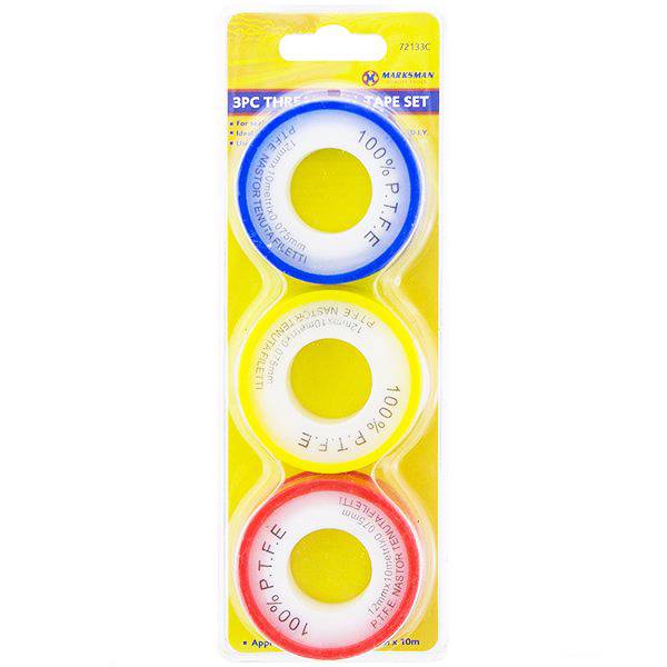 Marksman Thread Seal Tape Set 3pc