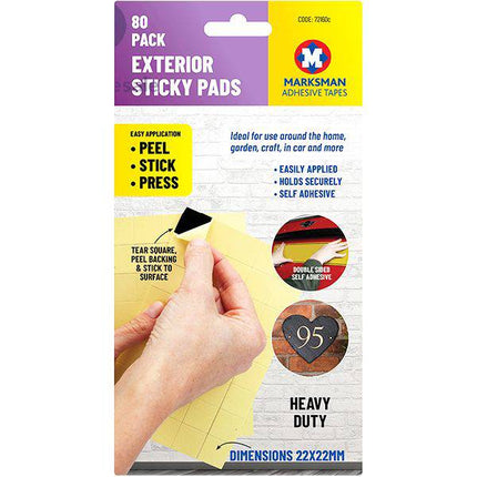 Marksman Exterior Sticky Pads 80's