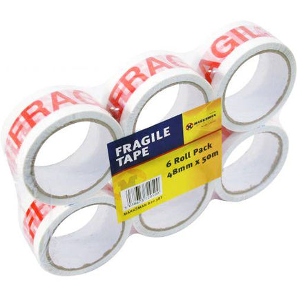 Marksman Fragile Printing Tape 48mmx50m (Single)